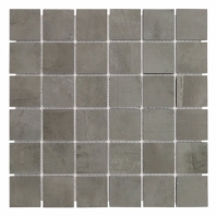 Syncro Dark Natural 2x2 Mosaic Tile by Soho Studio TLCNTSYNDAR2X2