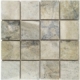 Navarti 3x3 Petra Gris Porcelain Mosaic Tile by Soho Studio TLNV3X3PTRGRIS