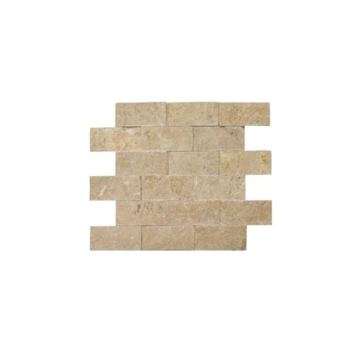 Soci Ivory Splitface 2x4 Brick Tile SSK-2005