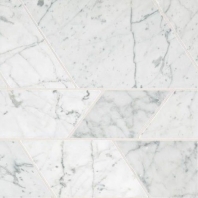 Marble Carrara White Modern Polished Mosaic M701