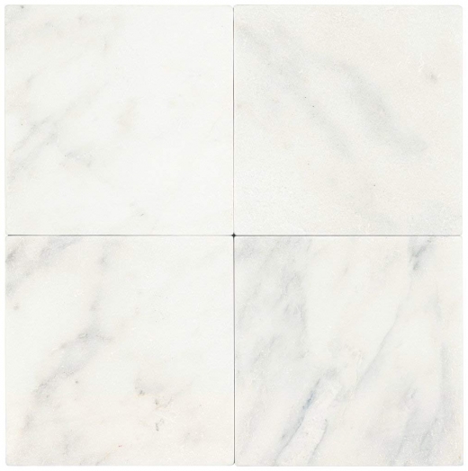 Marble First Snow Elegance 6x6 Tumbled M190